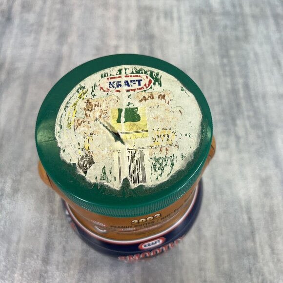 Kraft Peanut Butter Glass Coin Jar New York Rangers 2002 Piggy Bank - Picture 6 of 11